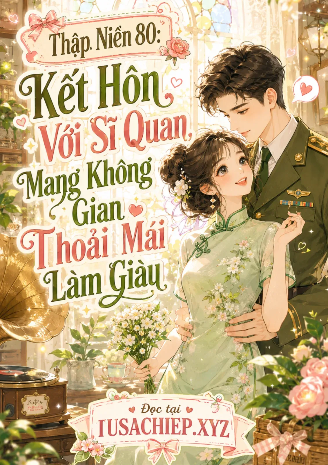 Thập Niên 80: Kết Hôn Với Sĩ Quan, Mang Không Gian Thoải Mái Làm Giàu